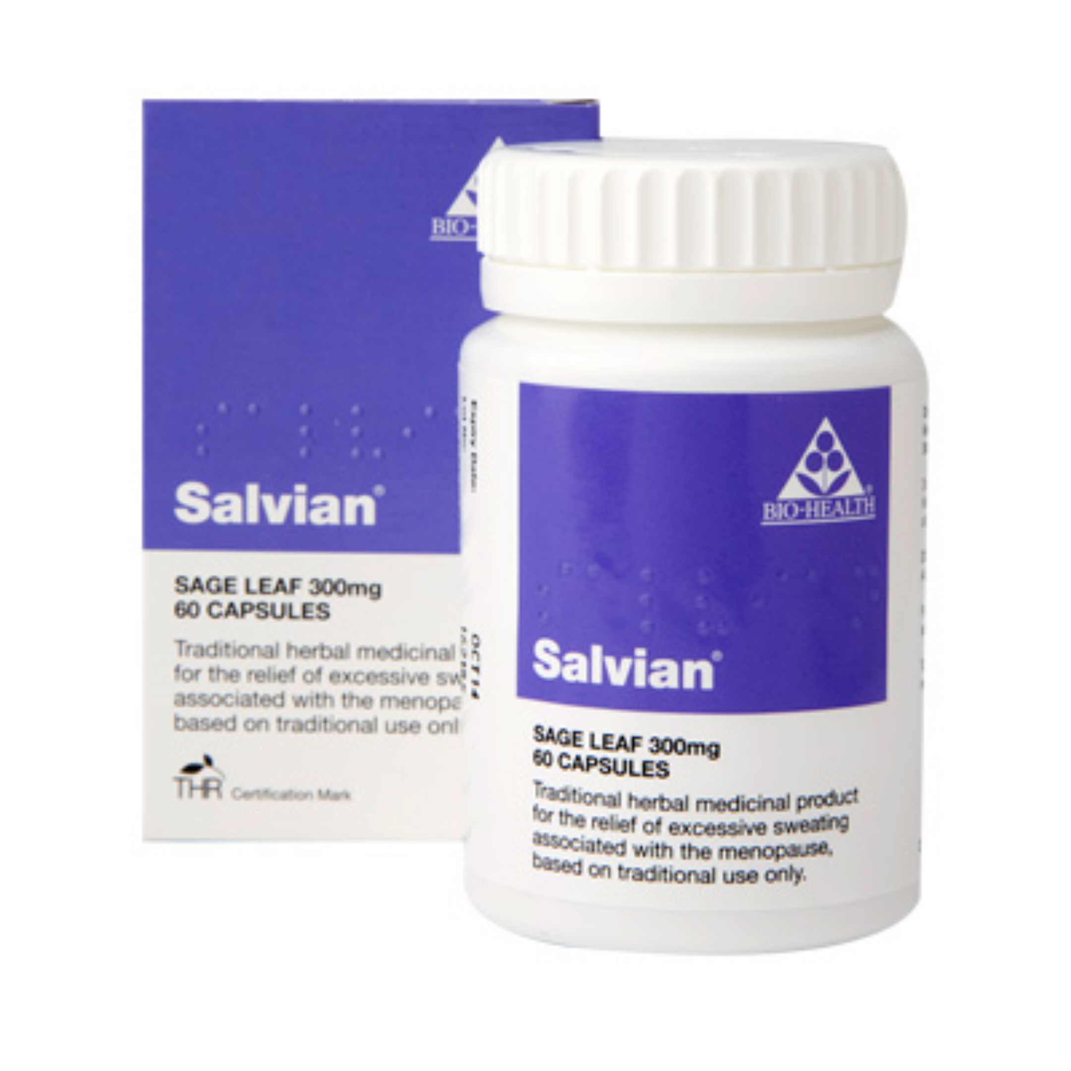 Bio-Health Salvian Sage Leaf Caps 60's